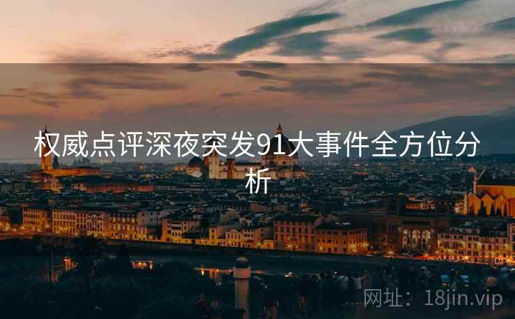 权威点评深夜突发91大事件全方位分析